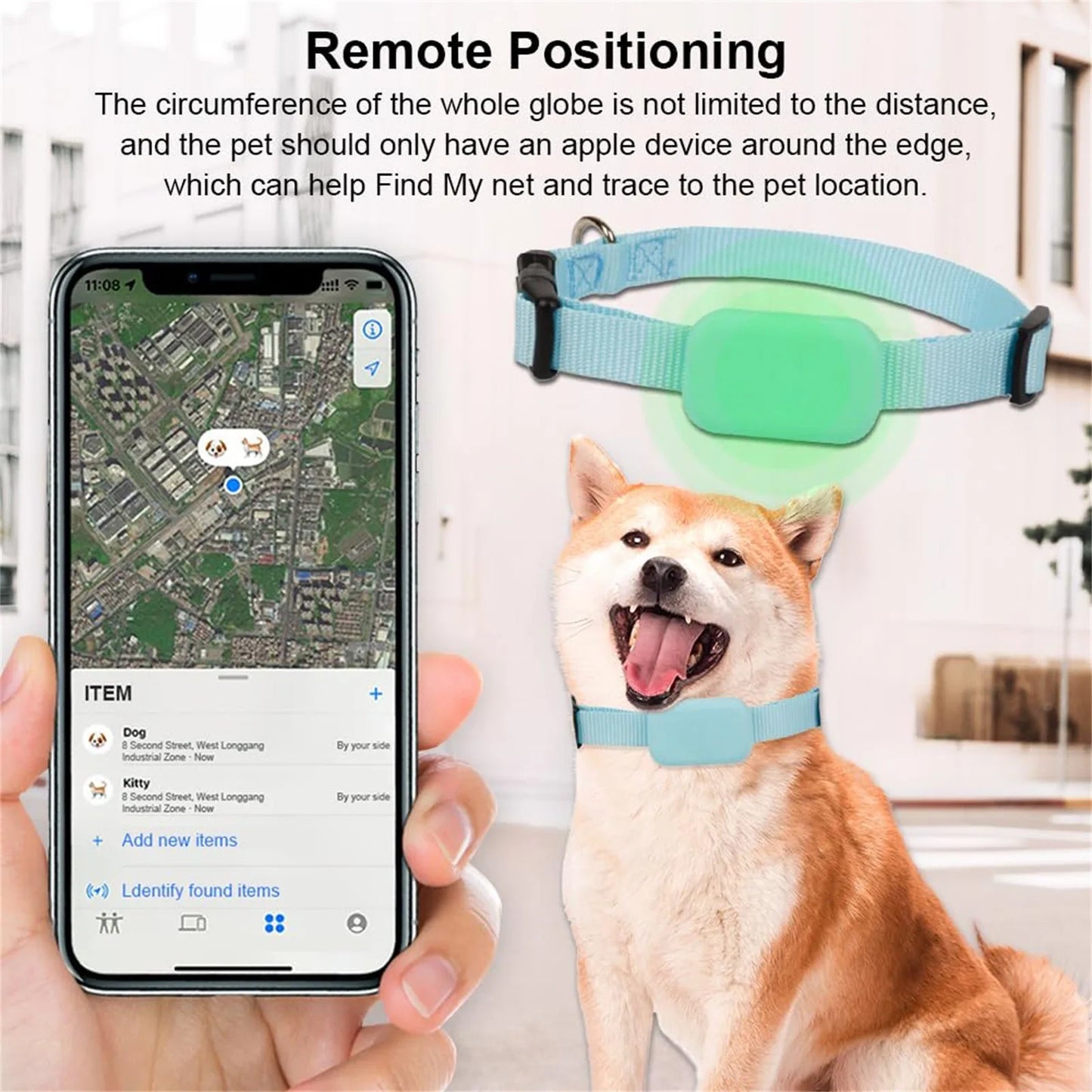 PawTrack Pro: Real-Time GPS Smart Collar for Dogs