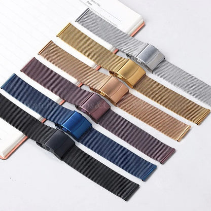 Samsung Galaxy Watch 7, 6, 5, 4 & FE Thin Milanese Mesh Band