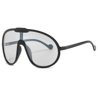 Vintage One Piece Champagne Sunglasses