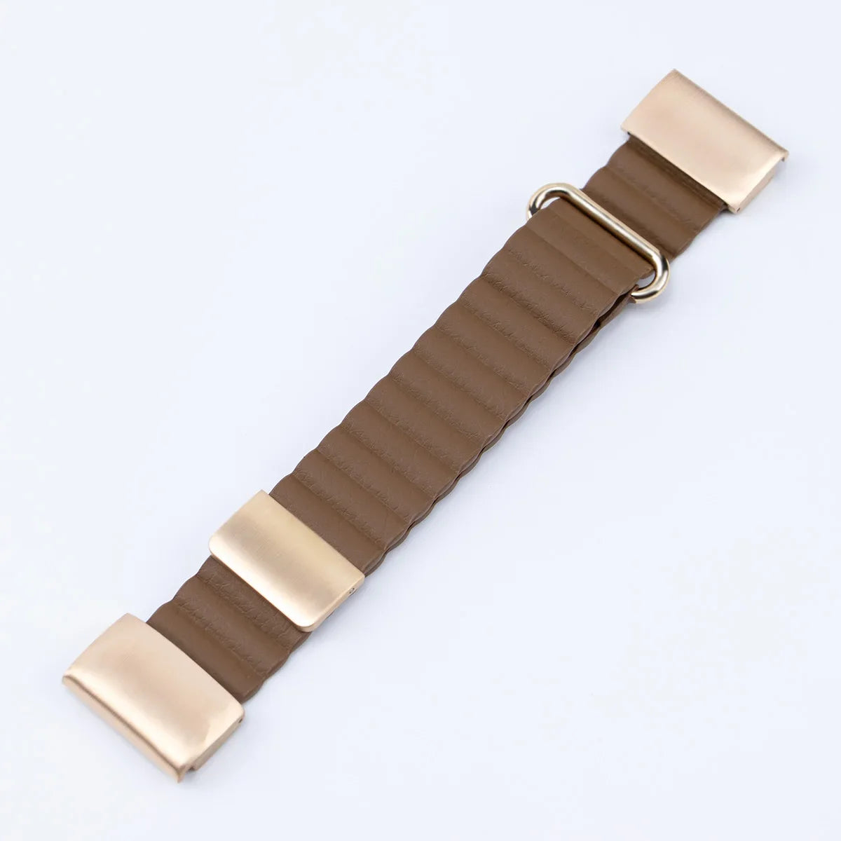 Garmin QuickFit 22/26mm Ribbed Magnetic Leather Band