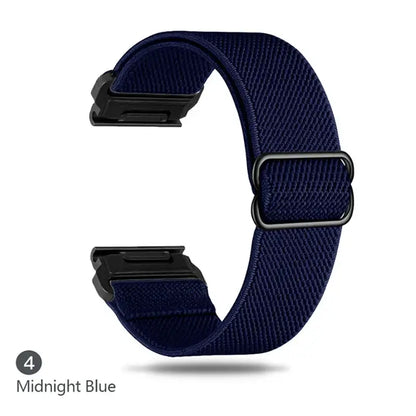 Garmin Elastic Nylon Band - Stylish, Comfortable - QuickFit