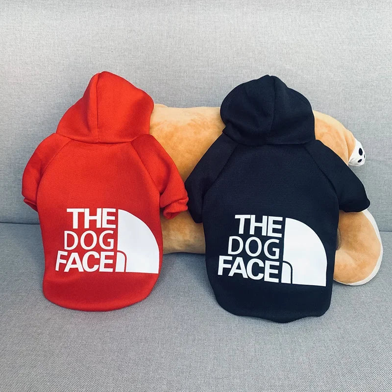 Pet Dog Hoodies The Dog Face