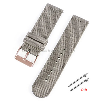 Suunto Race, Vertical & 9 Peak Woven Nylon Band with Buckle Options
