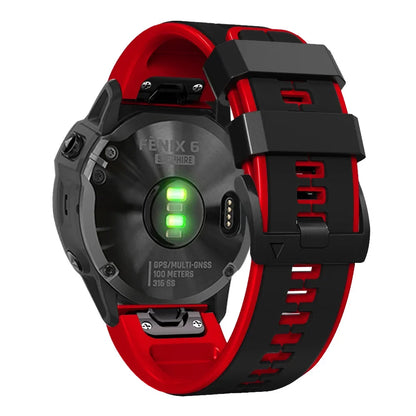 Garmin QuickFit 22/26mm Silicone Band with Contrast Inner Color