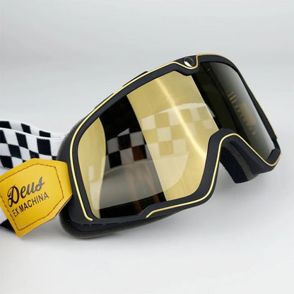 Retro Goggles Motocross