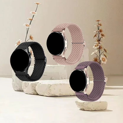 Samsung Galaxy Watch 7, 6, 5, 4 & FE Braided Stretch Loop Band 3-Pack