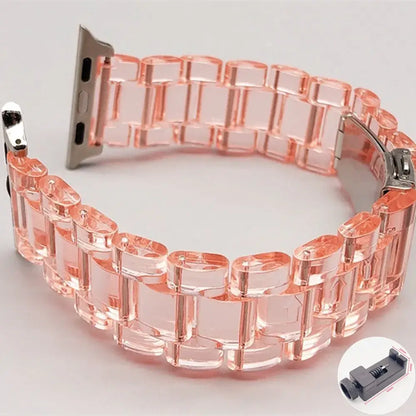 Apple Watch Resin Strap - Stylish, Durable Design
