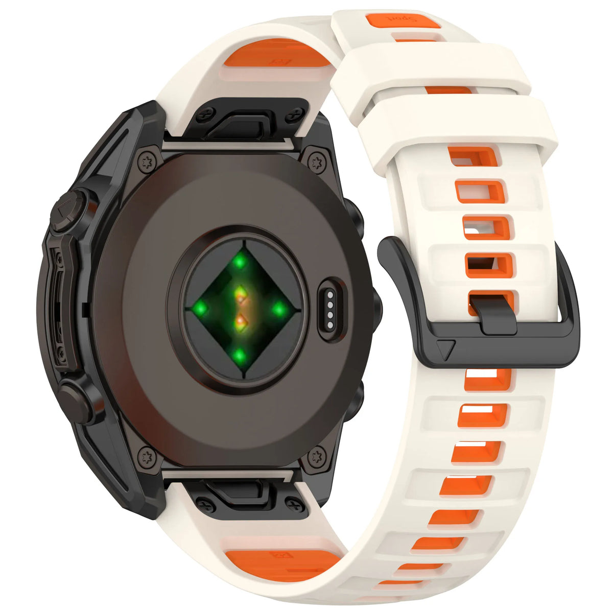 Garmin QuickFit 22/26mm Two-Tone Silicone Buckle Band
