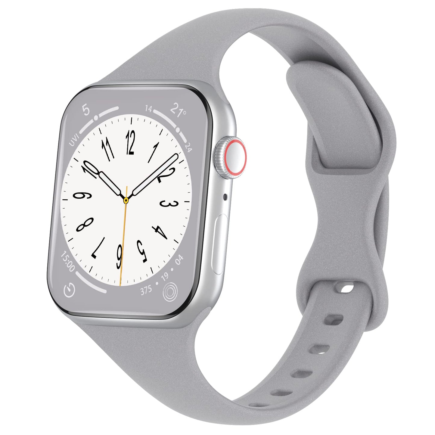 Silicone loop For Apple Watch Band/Strap Series 11/10/9/8/7/6/5/4/ SE / Ultra 1/2/3