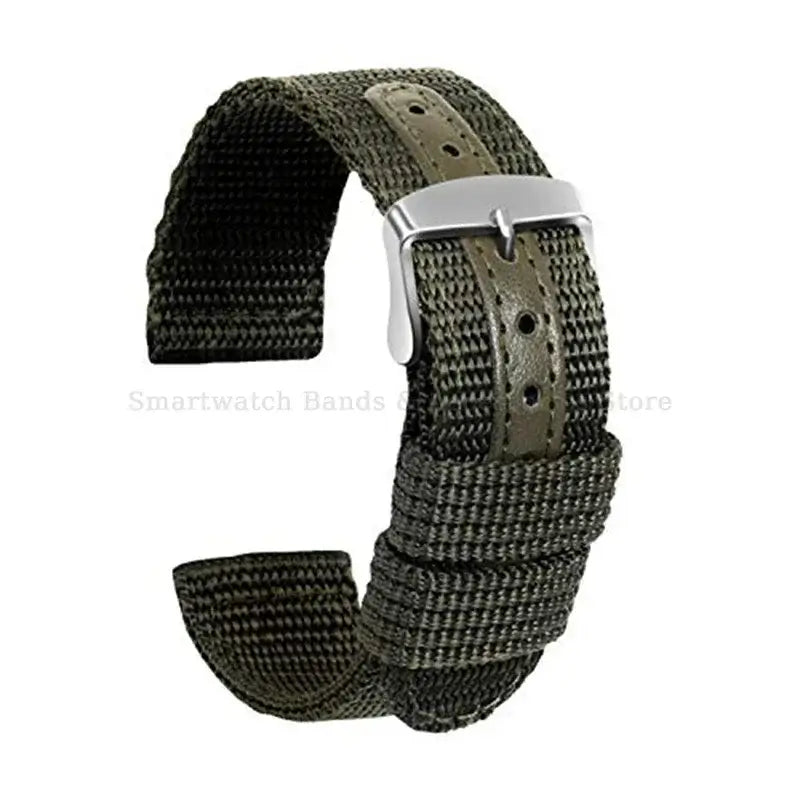 TicWatch Pro 5, Pro 3 & E3 Textured Nylon Band with Center Panel