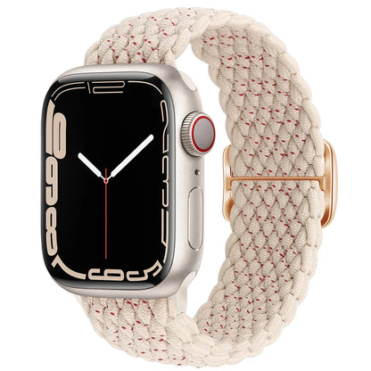 Apple Watch Braided Strap - Soft Elastic Nylon Band