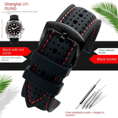 Ticwatch Silicone Band - Breathable, Comfortable, Versatile