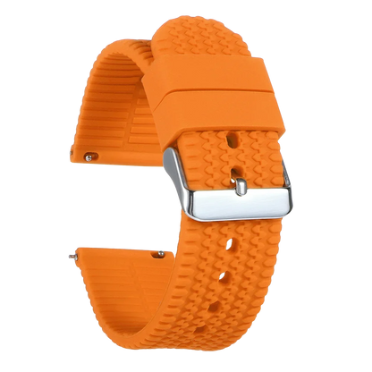 Samsung Galaxy Watch 7, 6, 5, 4 & FE Tread Pattern Silicone Band