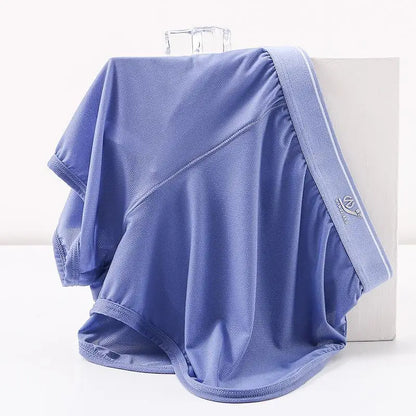 WJ Sexy Sleep Bottoms Men Arrow Shorts Ice Silk Mesh Breathable Underwear Boxers Shorts