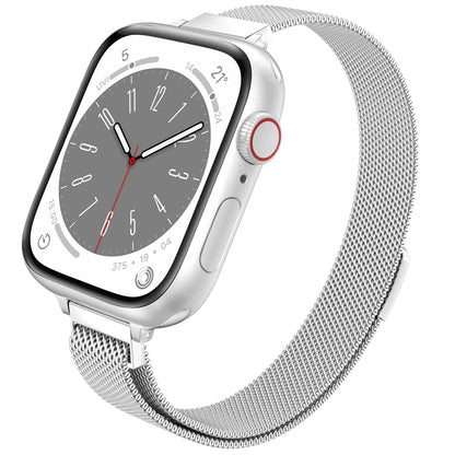 Apple Watch Slim Milanese Loop Band - Stainless Steel Mesh