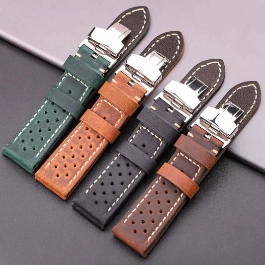 Suunto Leather Band - Breathable Comfortable Stylish Design
