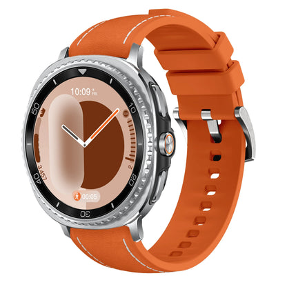 Samsung Galaxy Watch8, 8 Classic & 9 Leather & Silicone Hybrid Band