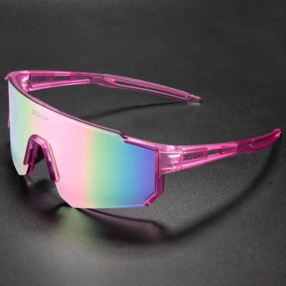 SCVCN New Outdoor Cycling Sunglasses Men Road Driving Bike Glasses Sports Mountain Climbing Women Bicycle Cycling UV400 Goggles