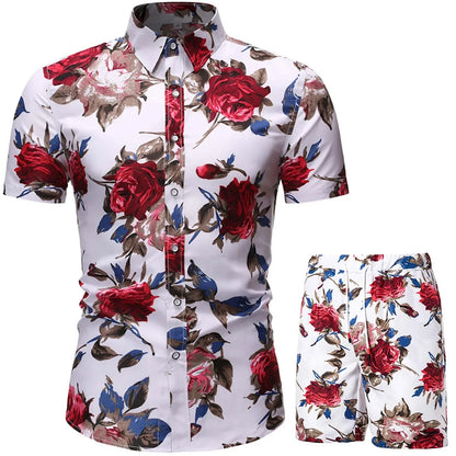 Classic men beach shorts set