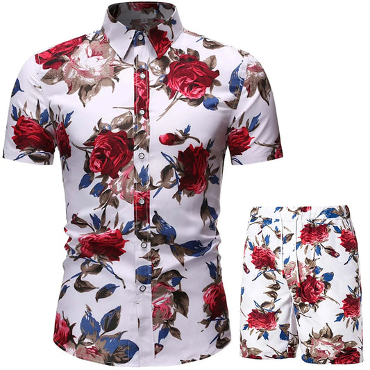 Classic men beach shorts set