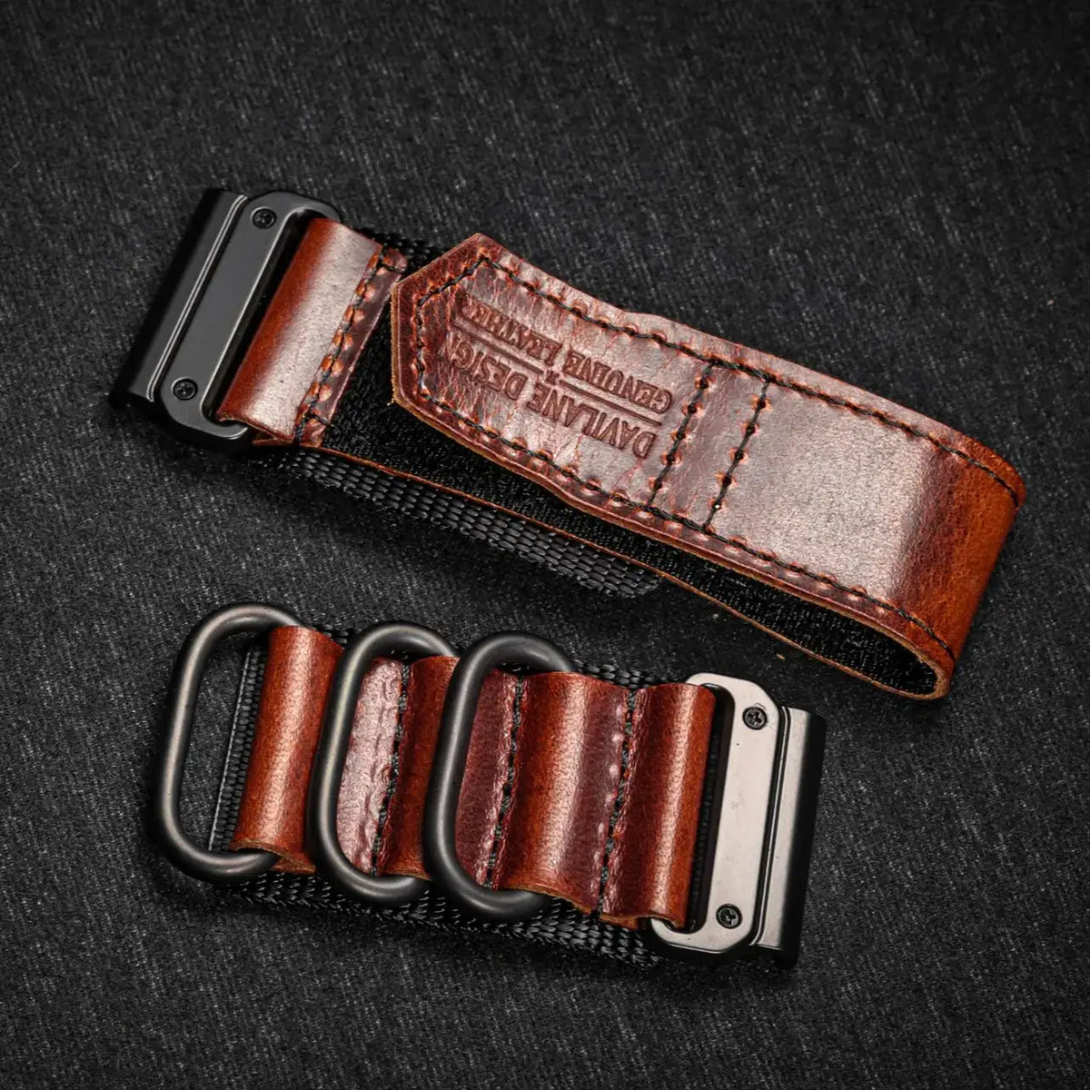 Garmin QuickFit 20/22/26mm Leather and Nylon Loop Band