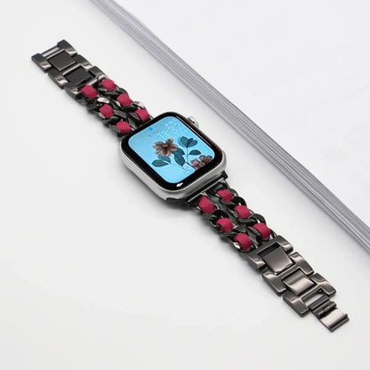 Apple Watch Stainless Steel Strap - Luxury Chain Design