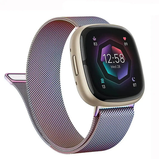 Fitbit Versa & Sense Magnetic Steel Band - Elegant Design