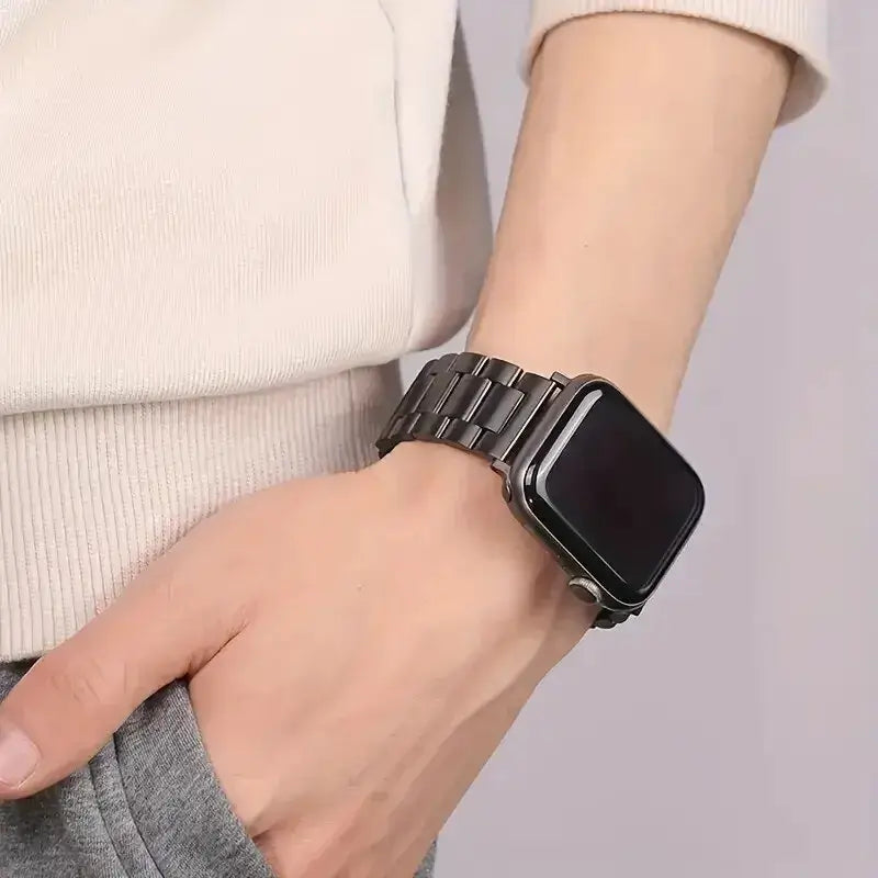 Apple Watch Stainless Steel Band - Sleek Durable Design
