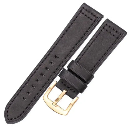 Suunto Race, Vertical & 9 Peak Leather Band with Square Holes