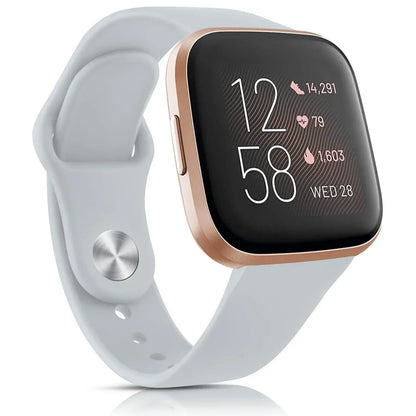 Fitbit Versa & Sense Silicone Strap - Soft Waterproof Design