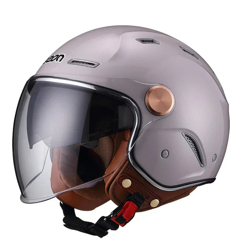 Retro Motorcycle Helmet