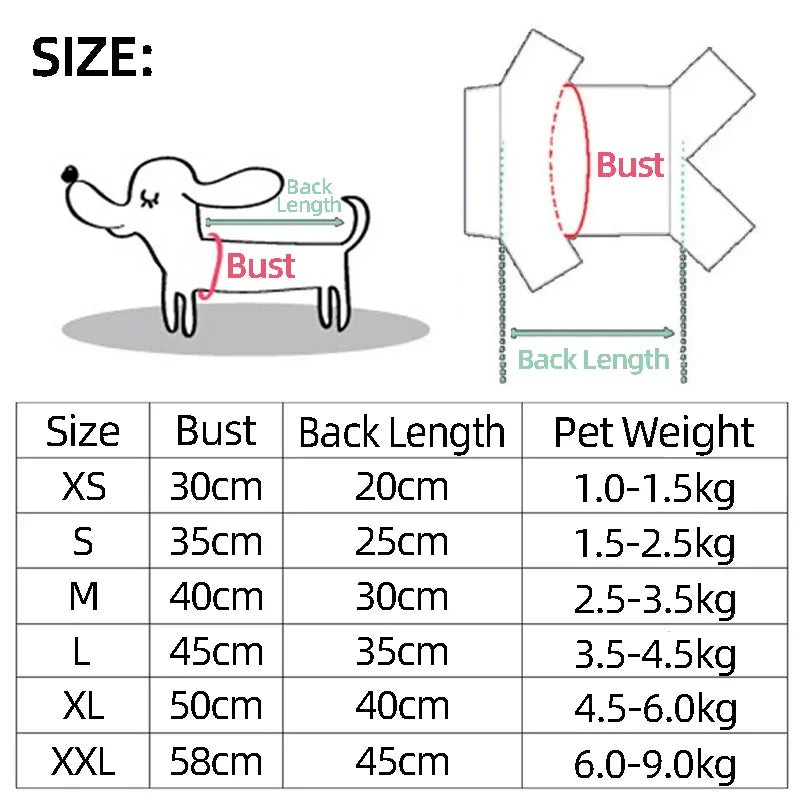 Cat Clothes For Medium Small Dogs Pet Coat Sweatshirt XS-2XL