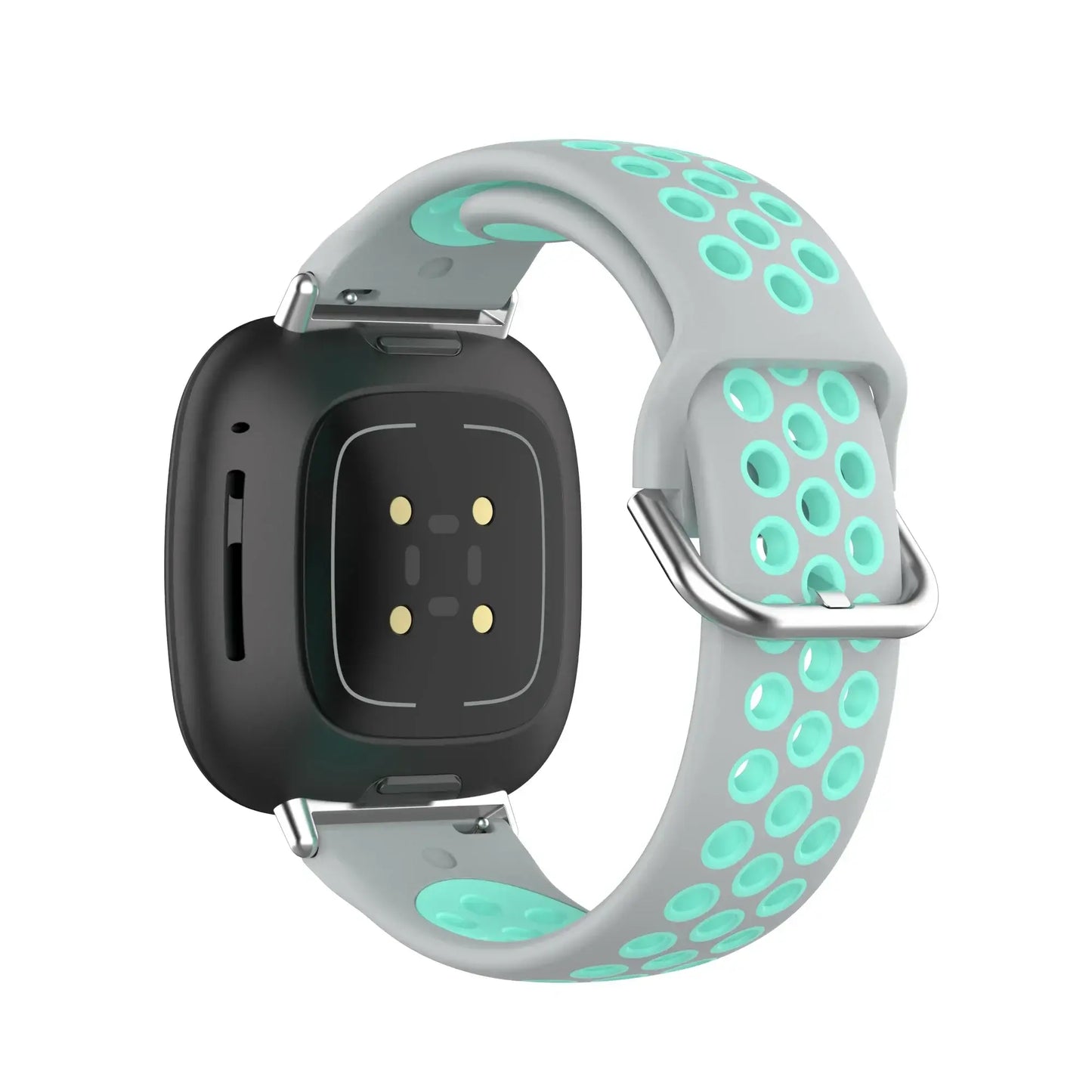 Fitbit Versa & Sense Silicone Band - Breathable Stylish Straps