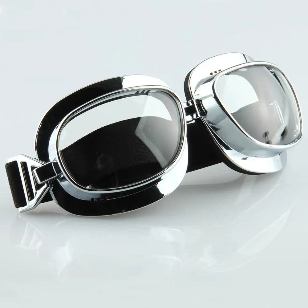 Motorcycle Goggles Vintage Windproof UV Protection for Harley