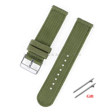 Suunto Race, Vertical & 9 Peak Woven Nylon Band with Buckle Options