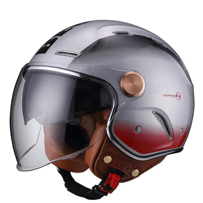 Retro Motorcycle Helmet
