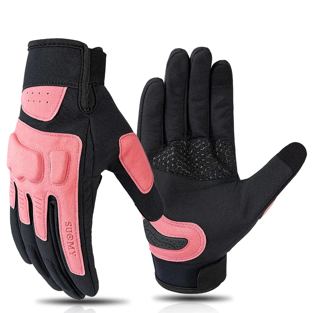 Three-color Anti-collision Breathable Non-slip Windproof Touch Screen Outdoor Gloves