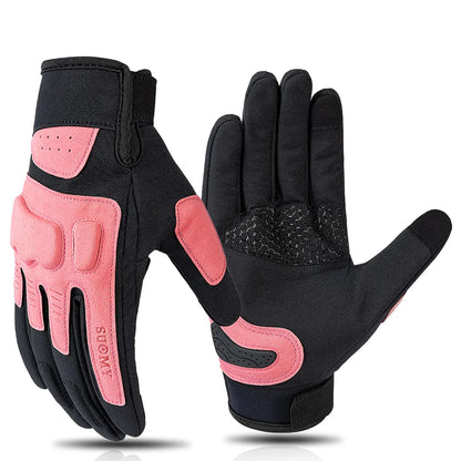 Three-color Anti-collision Breathable Non-slip Windproof Touch Screen Outdoor Gloves
