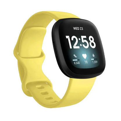 Fitbit Versa & Sense Silicone Band - Durable Stylish Straps