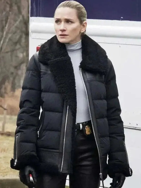 Shantel VanSanten FBI Most Wanted S06 Black Jacket