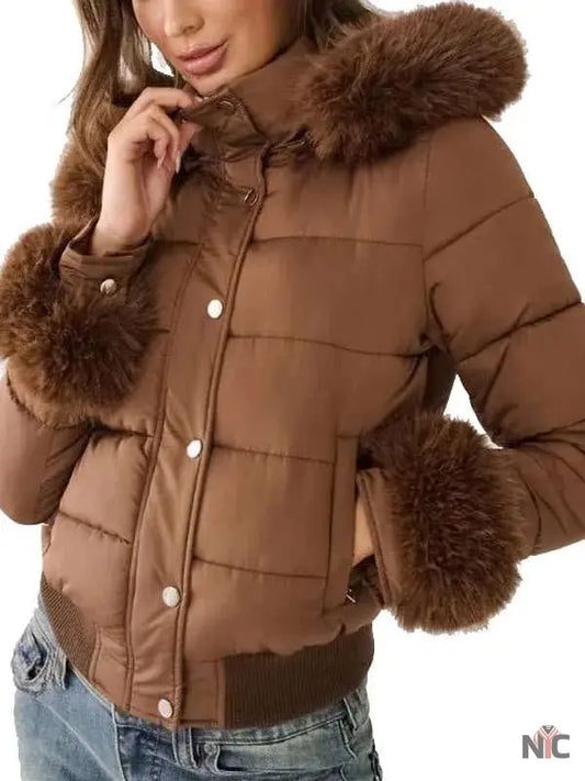 Sherry Dope Thief S01 Brown Fur Jacket