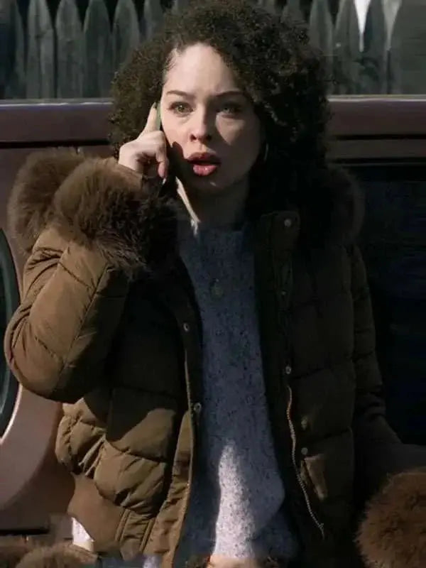 Sherry Dope Thief S01 Brown Fur Jacket