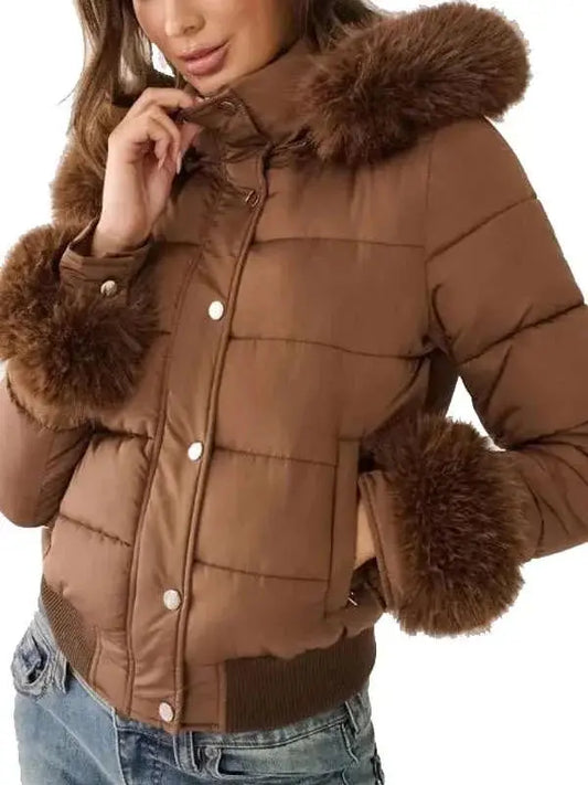 Sherry Dope Thief S01 Brown Fur Jacket