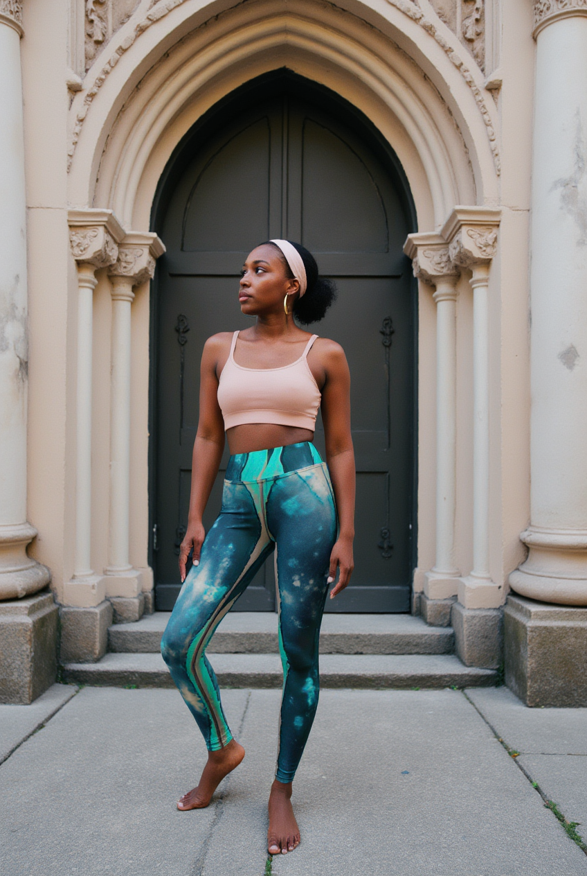 Shibori Thotty Contour High Waist Leggings