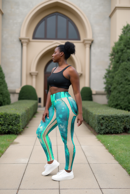 Shibori Thotty Contour High Waist Leggings