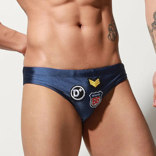 Shiny Badge Swim Brief