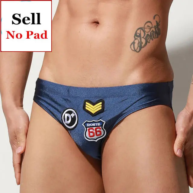 Shiny Badge Swim Brief