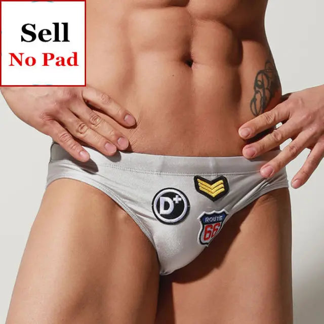 Shiny Badge Swim Brief