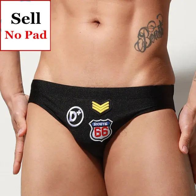 Shiny Badge Swim Brief