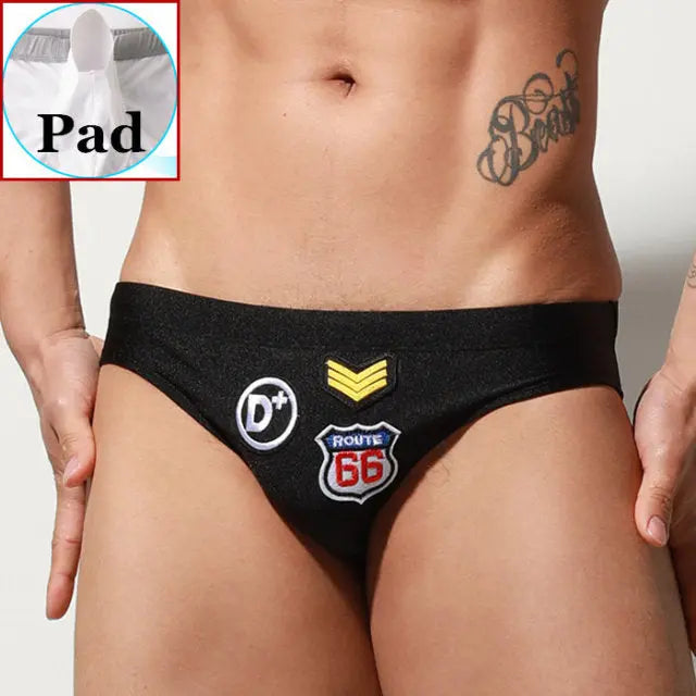 Shiny Badge Swim Brief